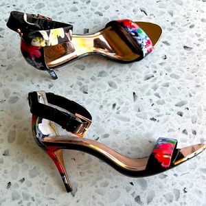 Ted Baker Patent Leather Sandals